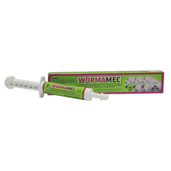 Wormamec  - Broad Spectrum Worm and Bot Paste for Horses